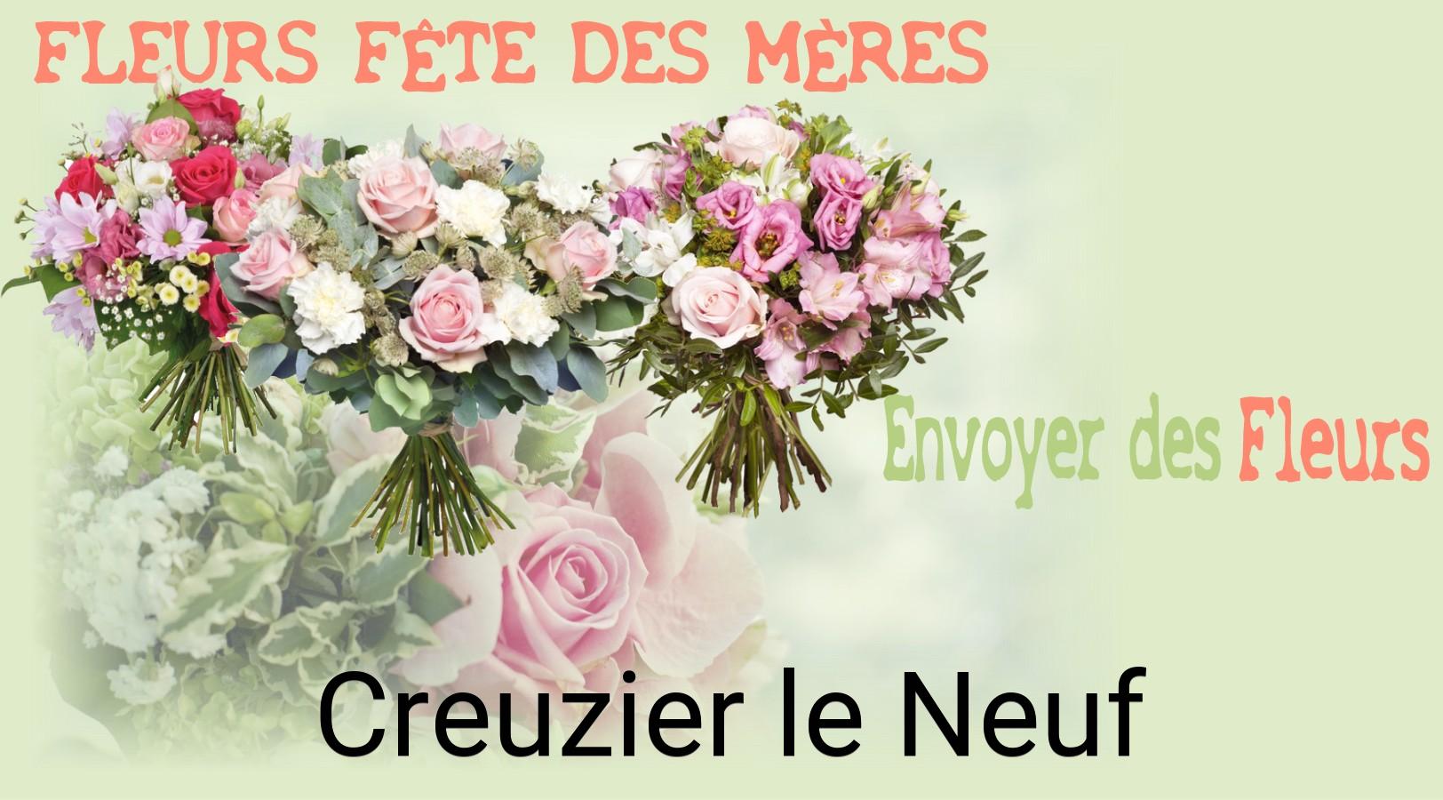 Bouquet de Fête des Mères livré à Creuzier-le-Neuf
